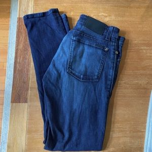 Fidelity jeans, faded blue color, size 32.